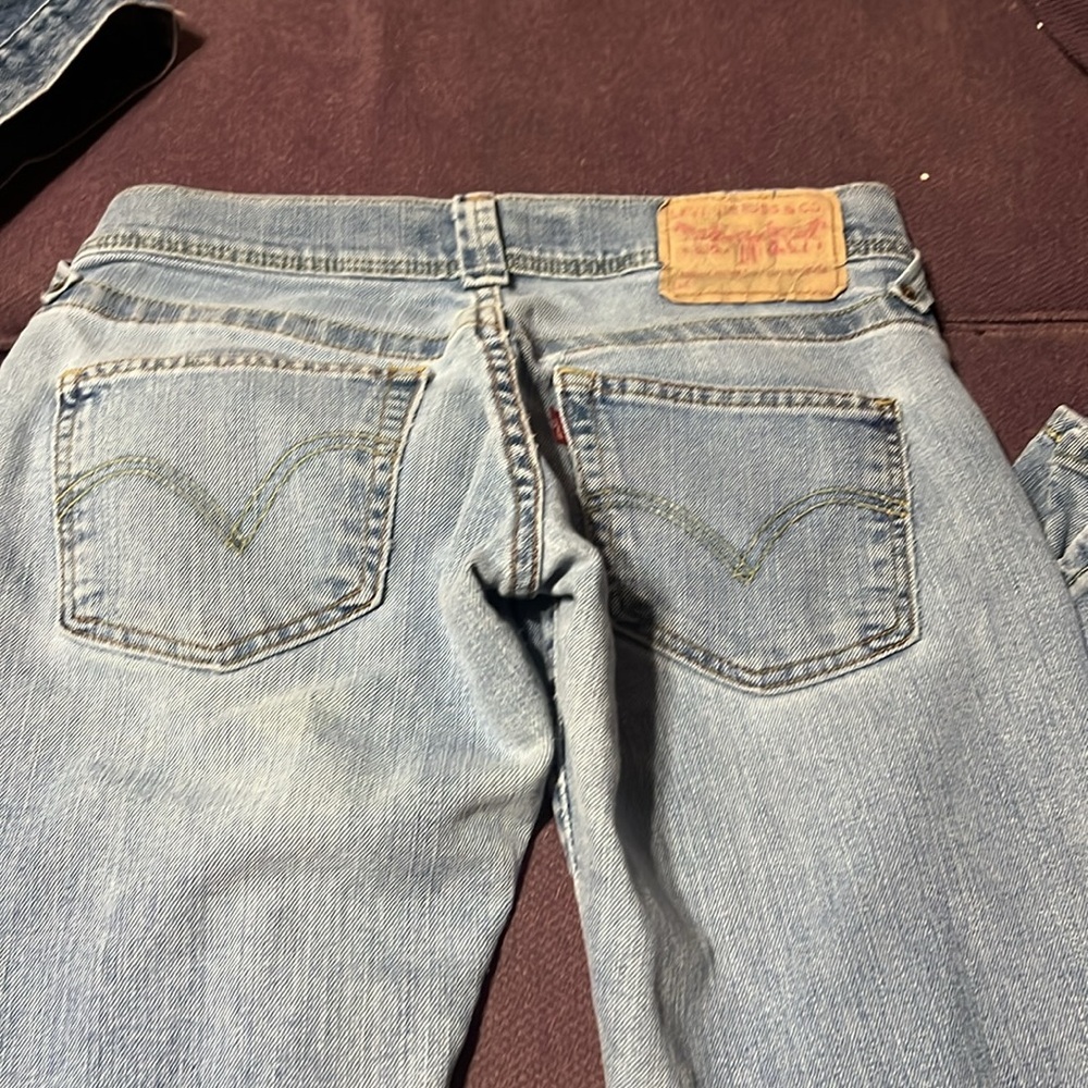 Levi’s 513 slouch boot cut button fly Jean - Picture 6 of 10